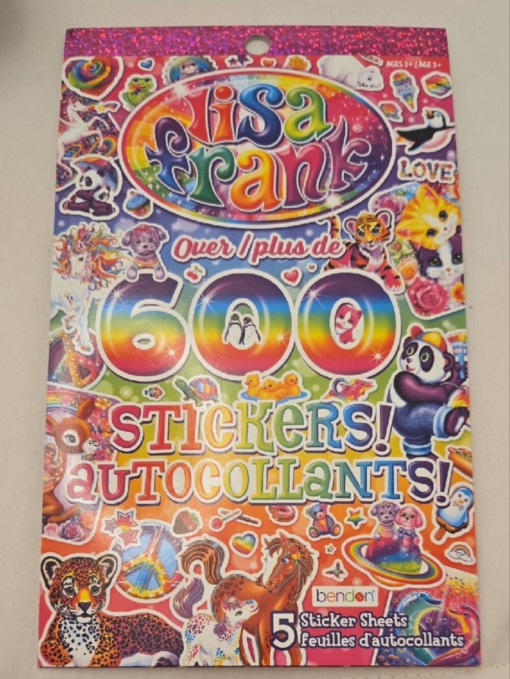 ​💖✨ Lisa Frank Mega Sticker Booklet 600 VTG Inspired Stickers of Pure Joy! ✨💖